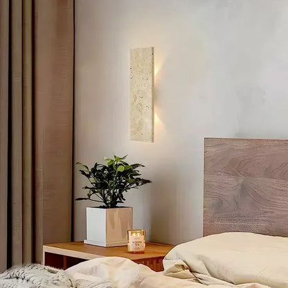 Outdoor Waterproof Wall Lamps Strip Natural stone Wall Lights