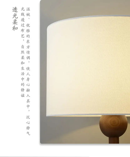 Vintage Floor Lamp Art Led Fabric Iron Vertical Light