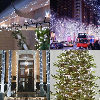 Solar LED String Lights Outdoor Garden Fairy Lights 8 Modes
