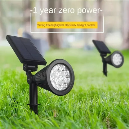 Solar Spot Light Outdoor Lawn Lamp Waterproof Spotlights