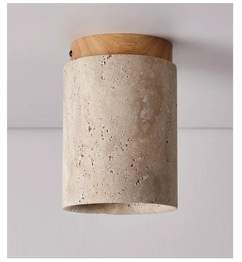 Japanese Style LED Ceiling Lamp Round Downlight Surface