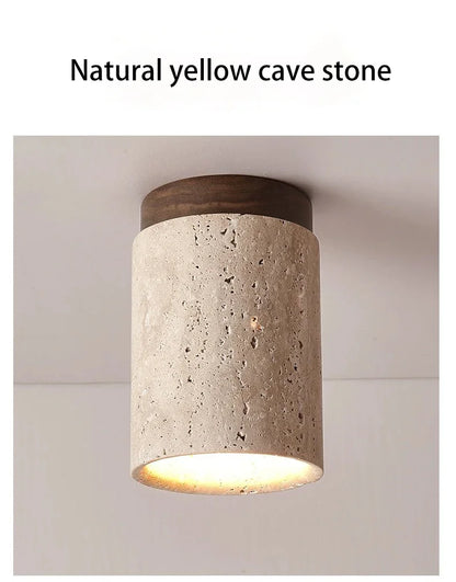 Japanese Style LED Ceiling Lamp Round Downlight Surface
