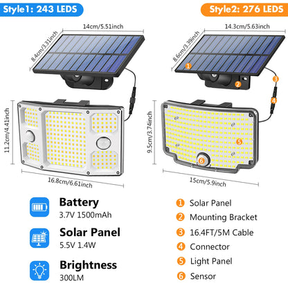 Solar Light Outdoor Solar Lamp IP65 Waterproof
