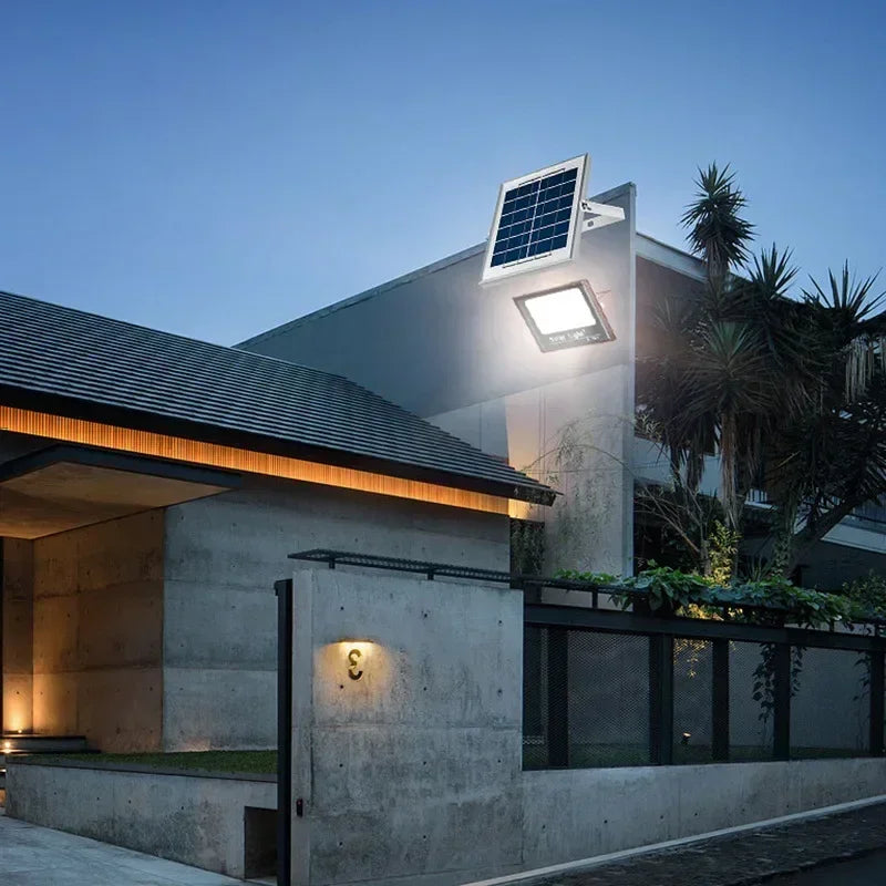 Solar Flood Lights 50-500W Solar Powered Spotlight Outdoor