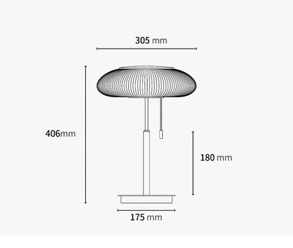 Nordic Vintage Table Lamp Solid Wood Reading Lamp