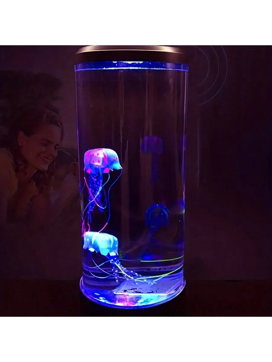 New Fantasy Desk Jellyfish Lamp 7 Color Changing  Lamp