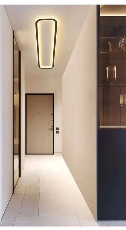 Long Strip LED Ceiling Lights Modern Simple Corridor Aisle