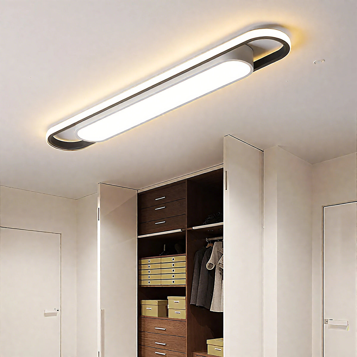 Rectangular Strip Light LED Ceiling Light 220V 41CM Rectangular Strip Light – Lamp Jellyfish