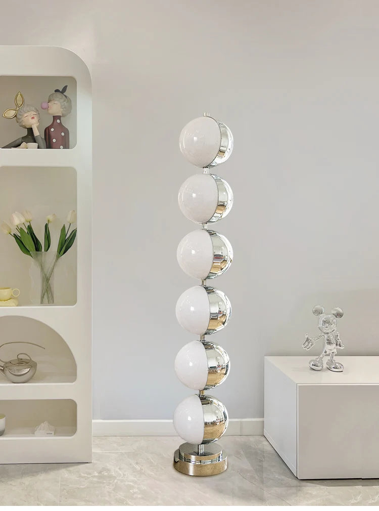 Modern Living Room Decoration Floor Lamp Stainless Steel