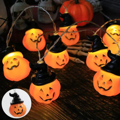 Halloween Decorations Lights Pumpkin String Lights Pumpkin Lantern