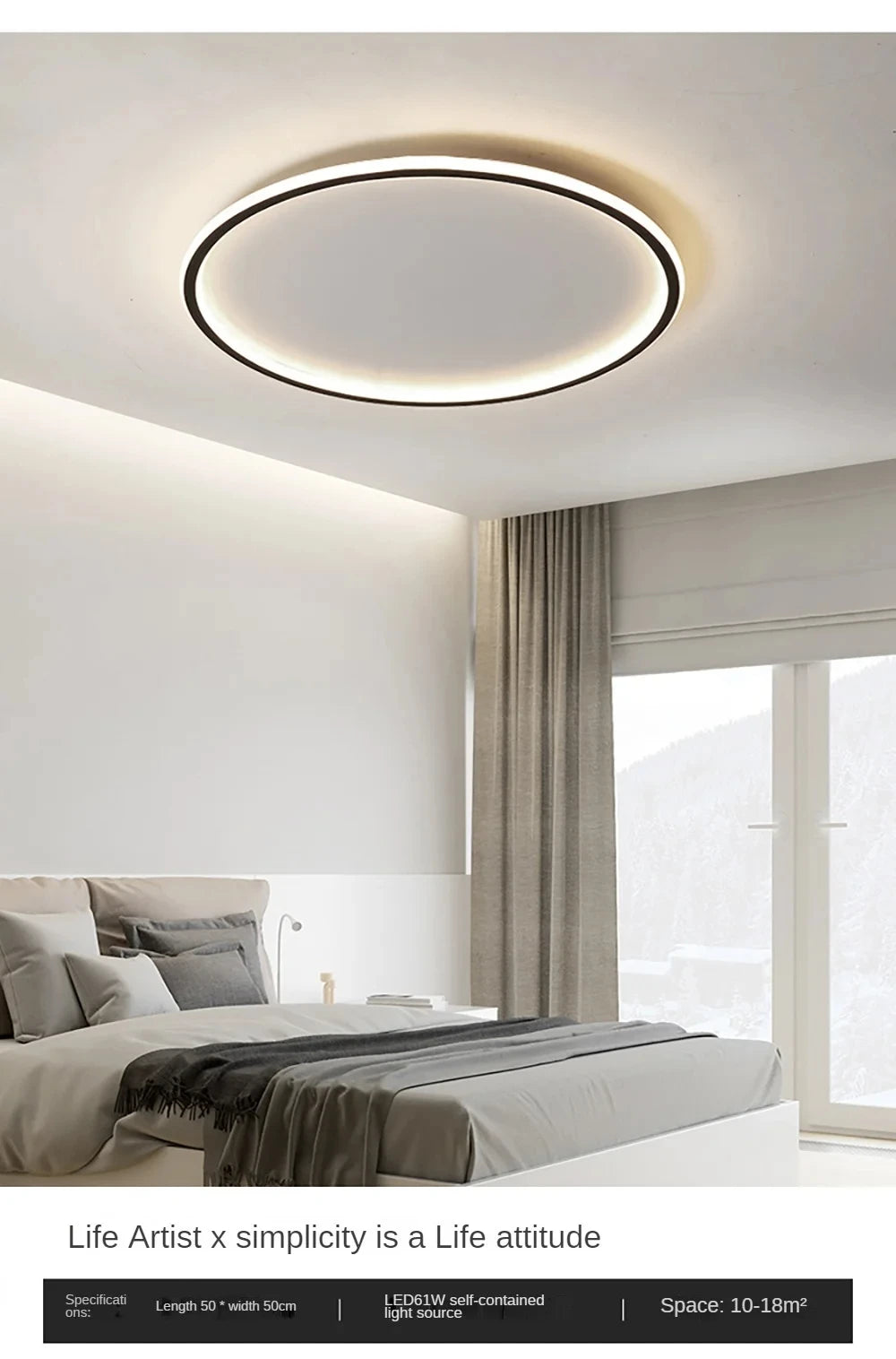 Simple Nordic Style Lighting Ceiling Lamp Lighting Decoration