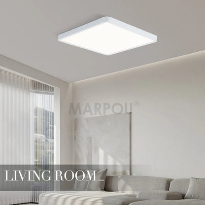 MARPOU 2.4cm Ultra thin led ceiling light Square