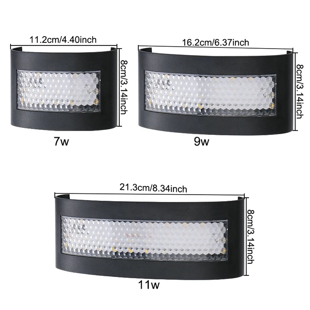 Outdoor Garden Lights, Bedroom and Hallway Indoor Wall Lamp