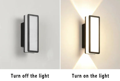 Aluminum Led Outdoor Wall Light Waterproof Porch Lights