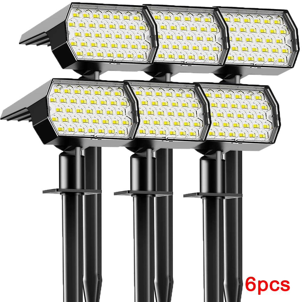 LED Solar Lawn Lights Outdoor, with Light Sensor