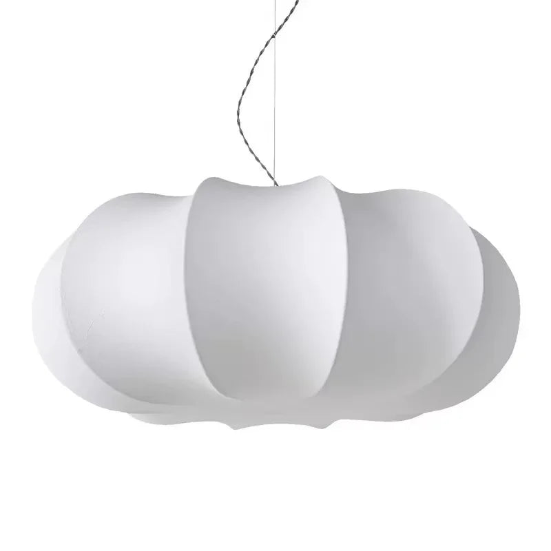 Japanese Style Wabi-sabi Style Silk Chandelier Lights