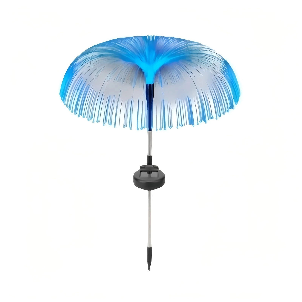 Modern Stylish Jellyfish Solar Fiber Optic Garden Stake