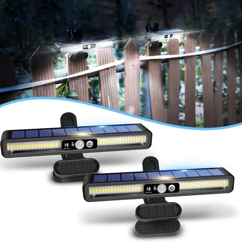 1/2/4 Packs Solar Outdoor Wall Light with Motion Sensor