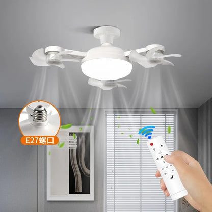 Intelligent ceiling light electric fan light Kitchen high wind power Silent