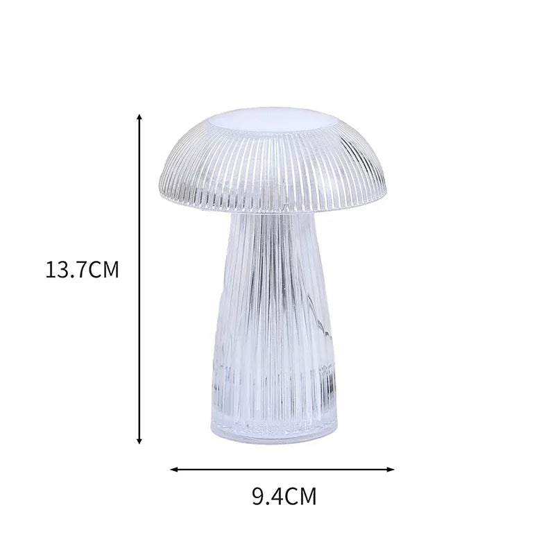 Jellyfish Night Lights Creative Mushroom Atmosphere Table Lamps