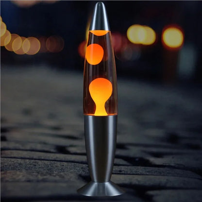 Creative Volcano Lava Lamp Multicolor LED Jellyfish Night Light