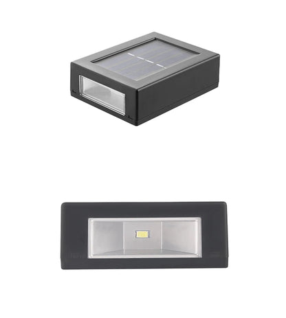 Solar Up and Down Spot Lights Outdoor Street Wall Light Lamp