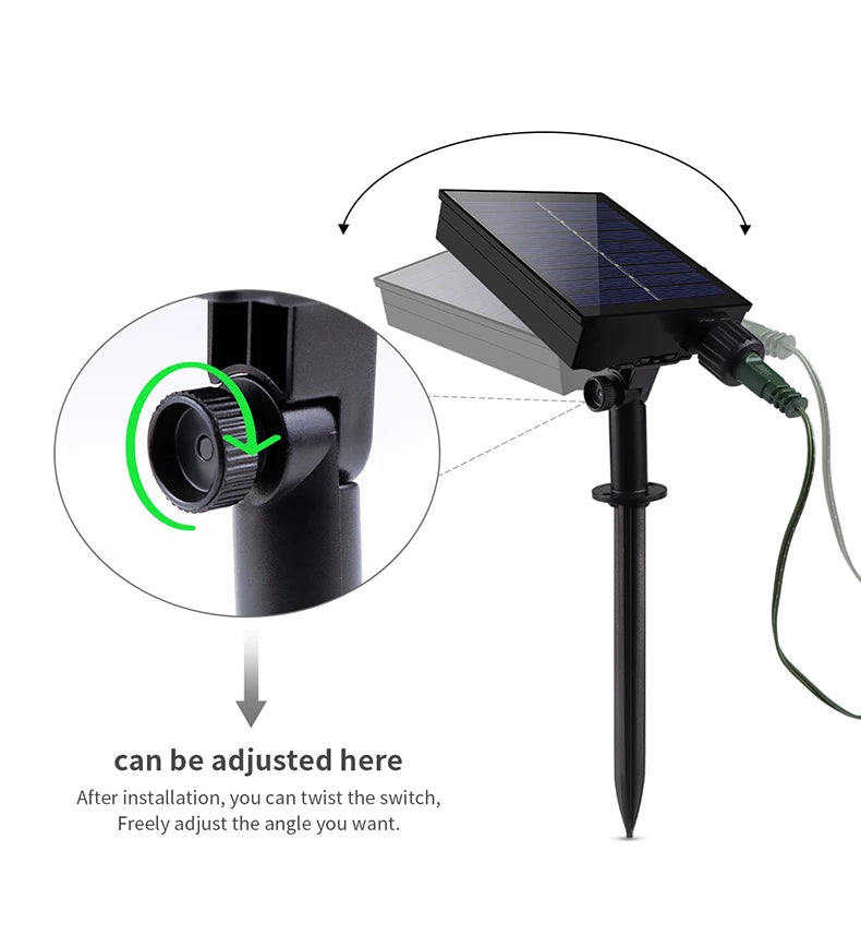 Green Environmentally Materials Outdoor LED Solar Lawn Lamp