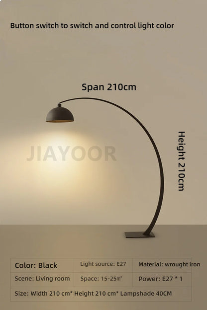Italian Floor Lamp Modern Living Room Sofa Side Standing Lights