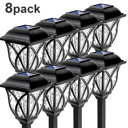 1-10 Pack Solar Yard Lights Bright Lawn Lights Outdoor