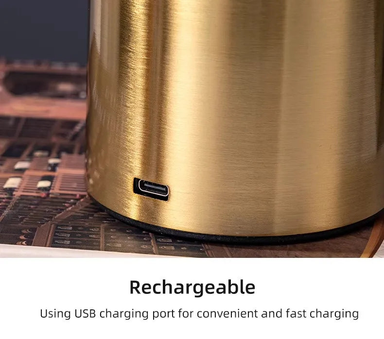 LED Classic Table Lamp USB Rechargeable Night Light