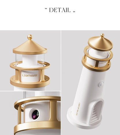 Moon Lamp Projection Lighthouse Lamps Night Light