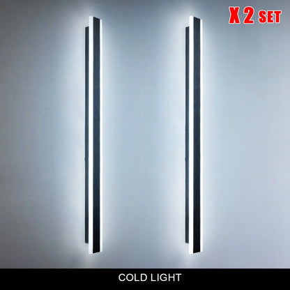Garden LED Wall Light Remote Dimming Outdoor Lighting