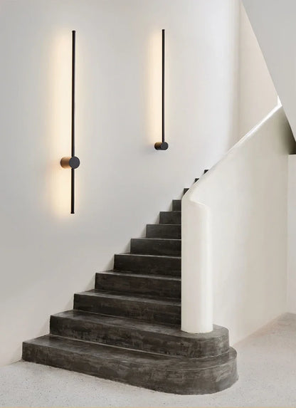 Nordic Art Design Minimalist Long Line Wall Lamps Modern