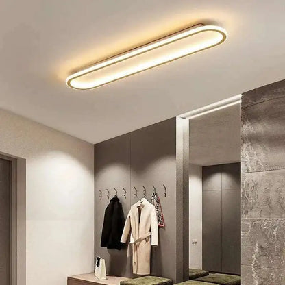 Long Strip LED Ceiling Lights Modern Simple Corridor Aisle