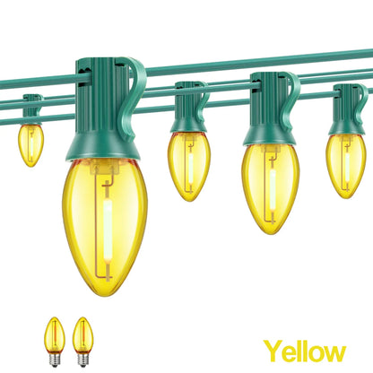 RGB C7 String Light 220V EU 110V US Outdoor Led Lights