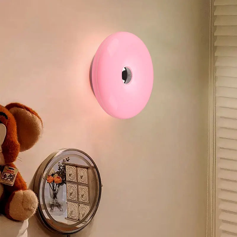 Creative Donut-Shaped Table Lamp Wall-Mounted