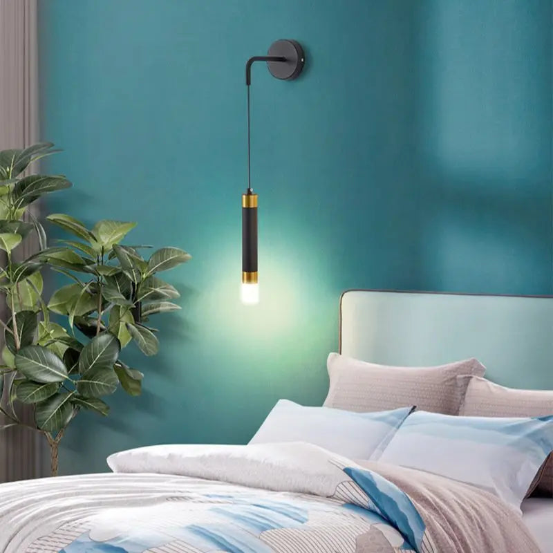 LED Wall Lamp Nordic Double Head Adjustable Wall Lights