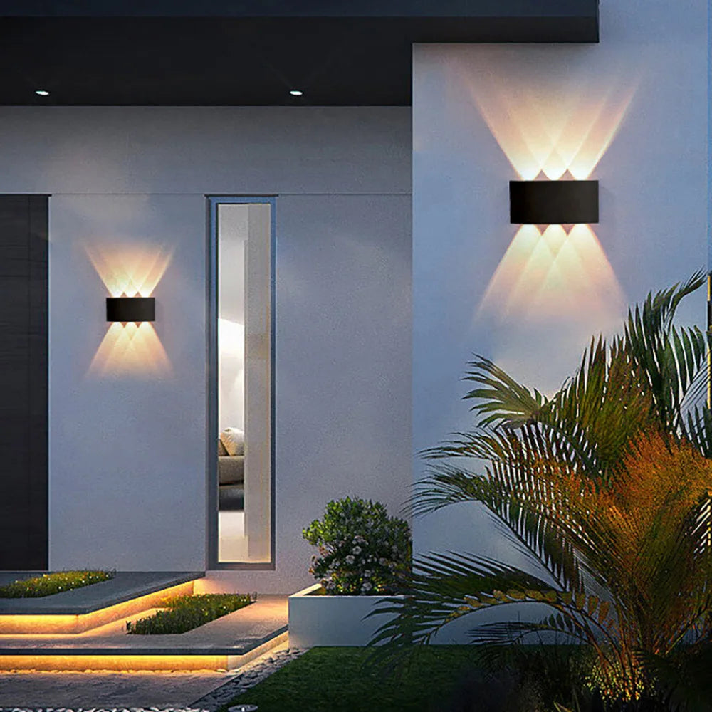 Tuya  Up and Down Wall Light Smart Life APP RGB Outdoor
