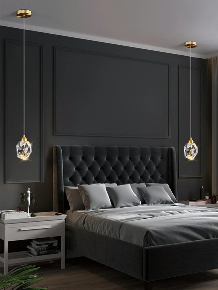 Light Luxury K9 Crystal Small Chandelier Modern And Minimalist