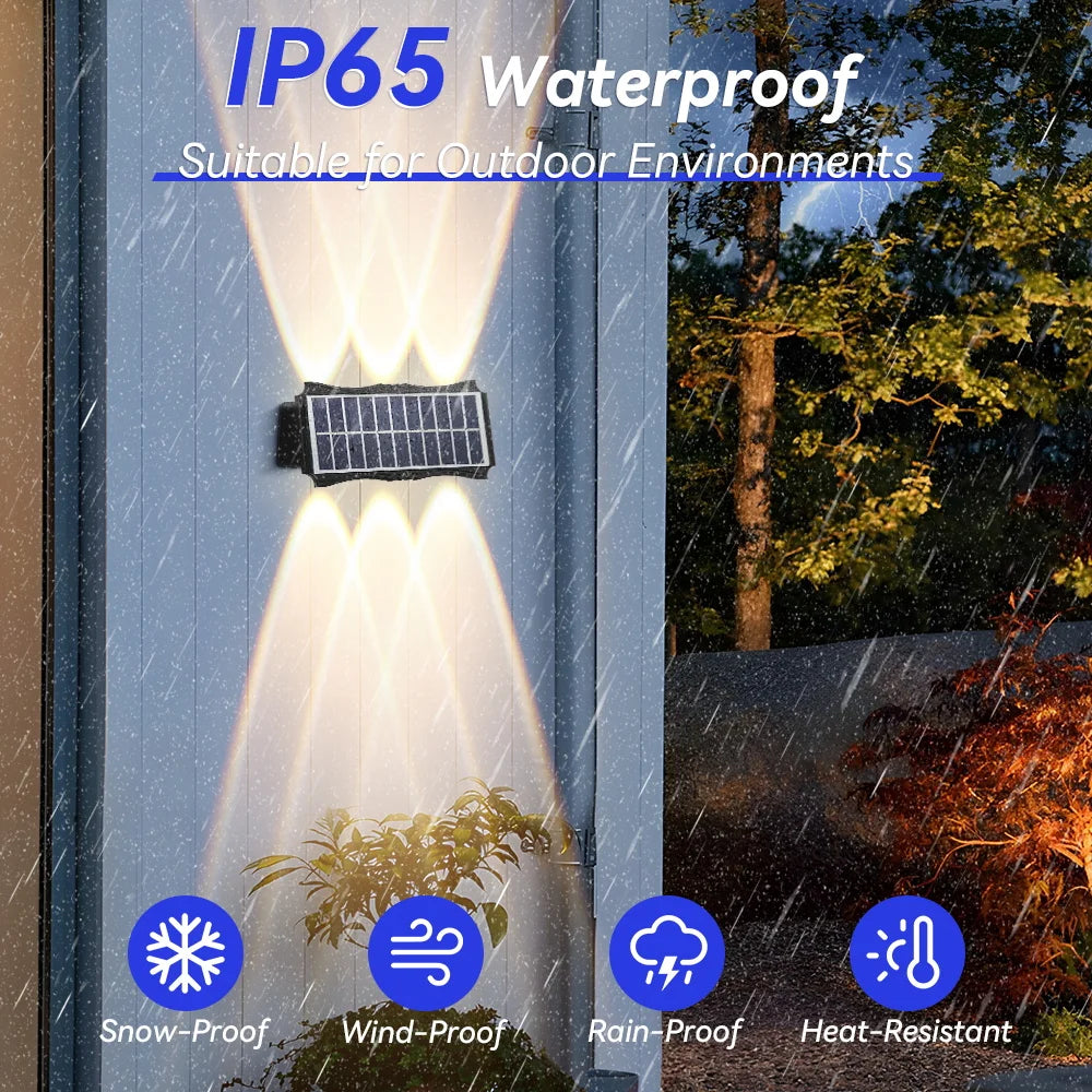 Wall Lamp Led House Outdoor Solar Waterproof