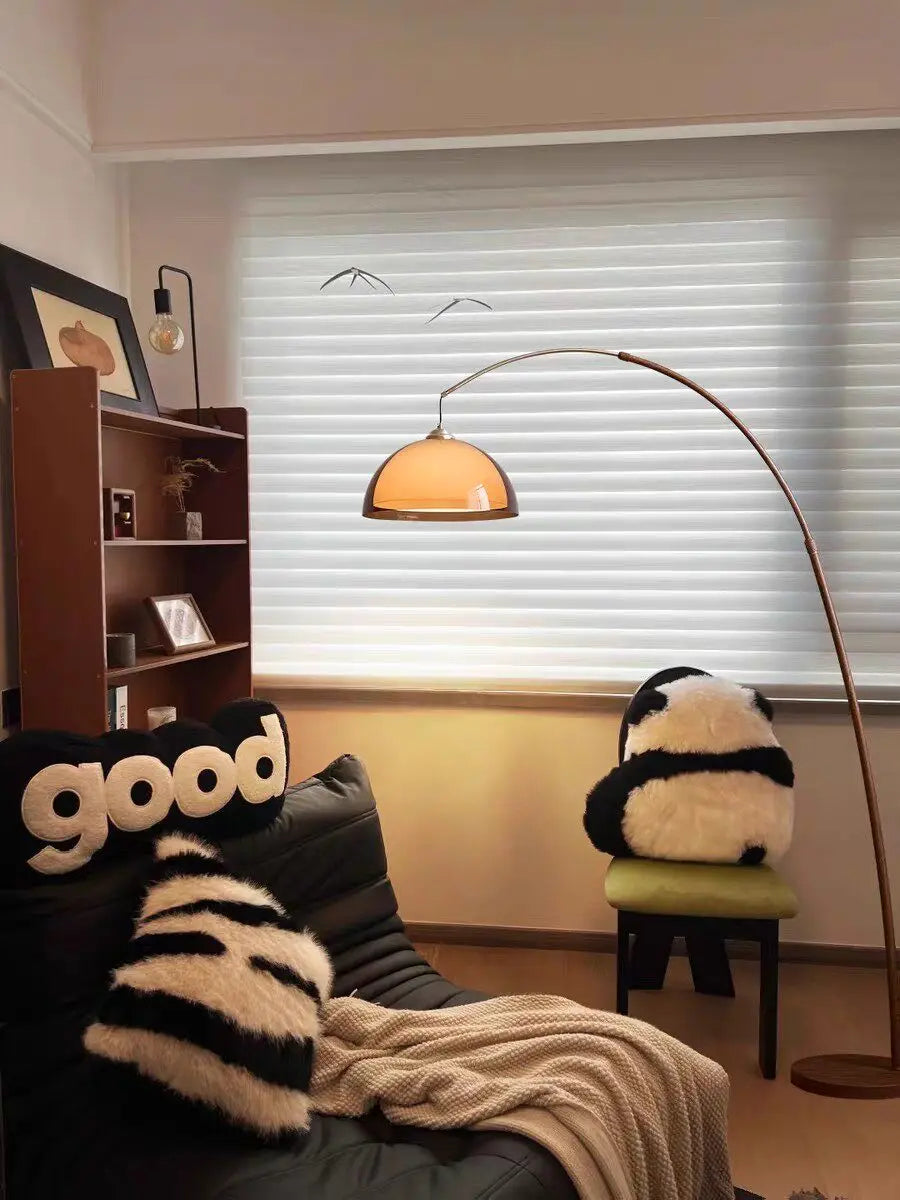Acrylic Lampshade Floor Lamp Modern Minimalist Light