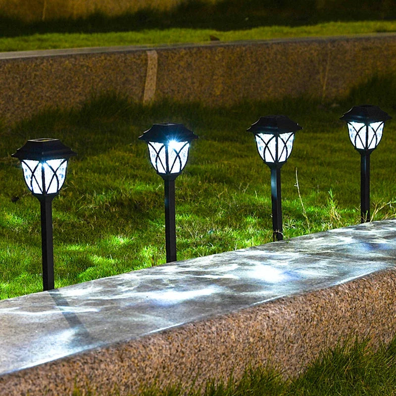 1-10 Pack Solar Yard Lights Bright Lawn Lights Outdoor