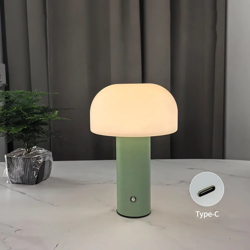New Mushroom Lamp LED Charging Table Lamp