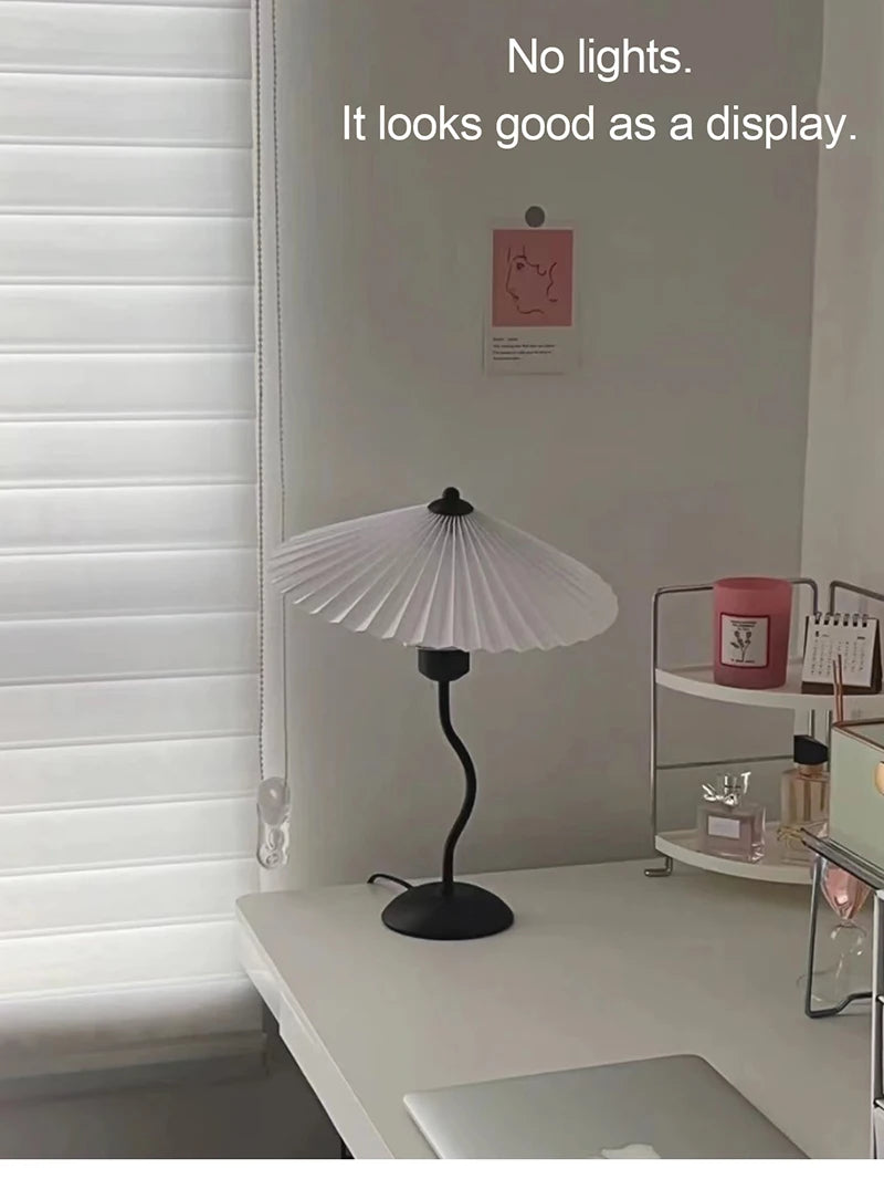 Nordic LED Desk Lamp Bedroom Bedside Living Room Retro Bar