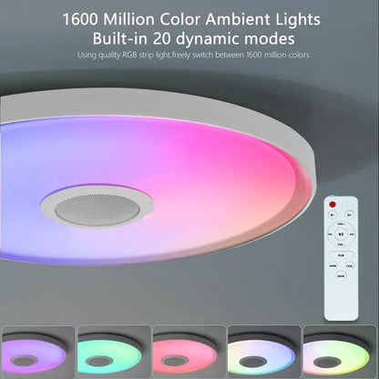 LED Smart Ceiling Lamps RGB APP Remote Control Home Lighting