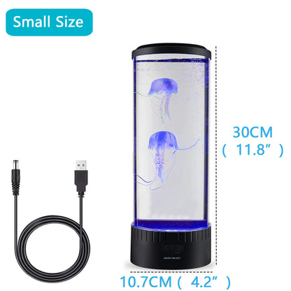 Jellyfish Lamp Color Changing Remote Control  Aquarium Tank