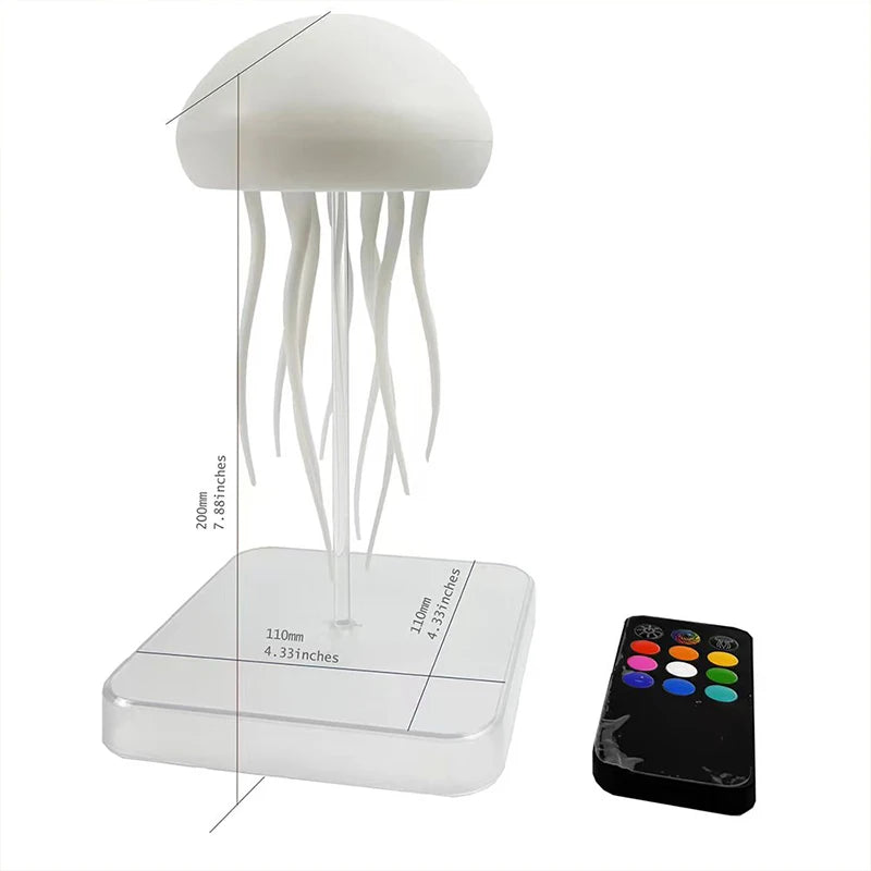 LED Jellyfish Lamp with 9 Tentacles 2 Working Modes