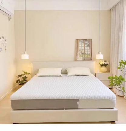 Nordic Modern Glass Bedroom Bedside Long Line Small Chandelier