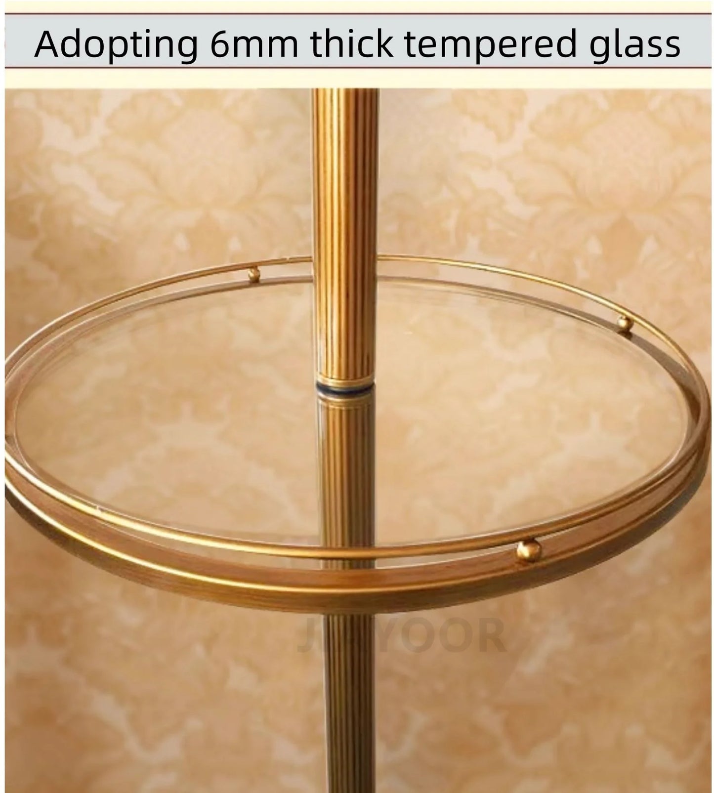 European Luxury Floor Lamp Retro Home Living Room Lamp