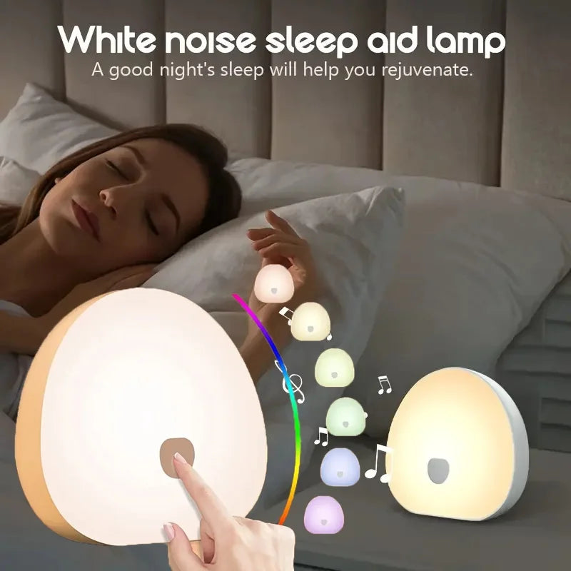 New White Noise Night Light 7 Color Ambient Light